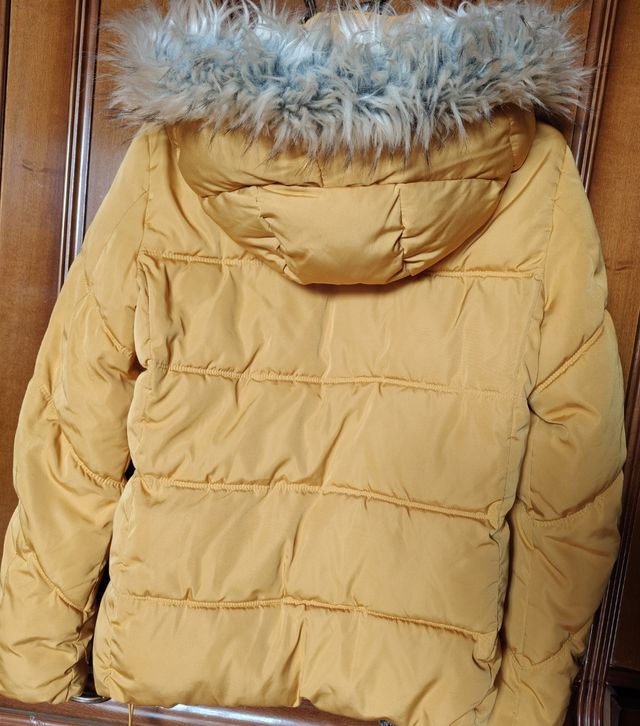 Chaqueta mujer mostaza