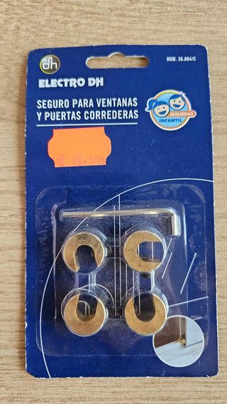 Seguro para ventanas y puertas corredera