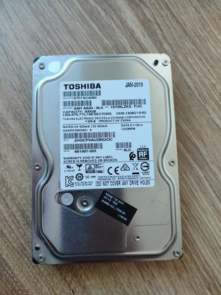 Disco Duro Toshiba de 500GB
