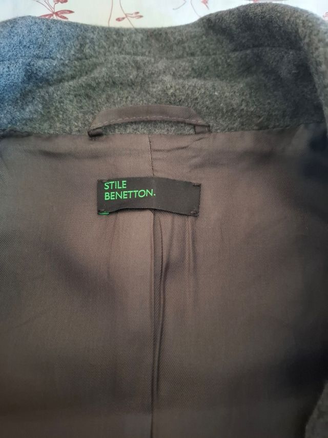 Abrigo Lana Benetton