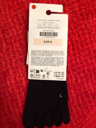 Calcetines Dedos Antideslizantes Oysho