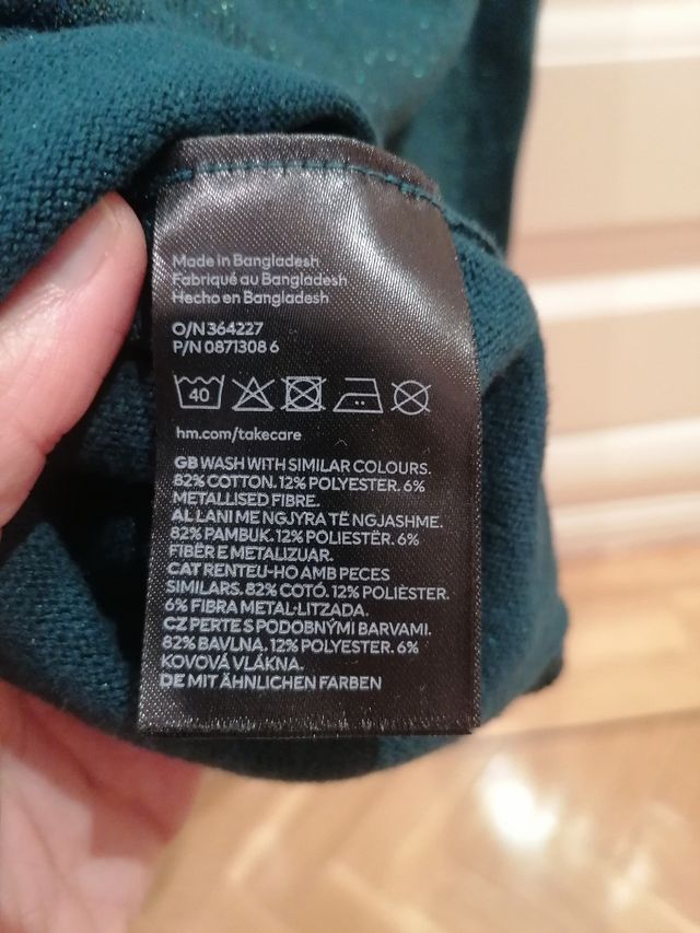 Vestido niña fiesta talla 122/128