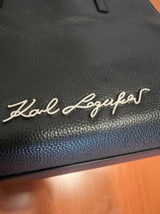 BOLSO DE PIEL KARL LAGERFEL