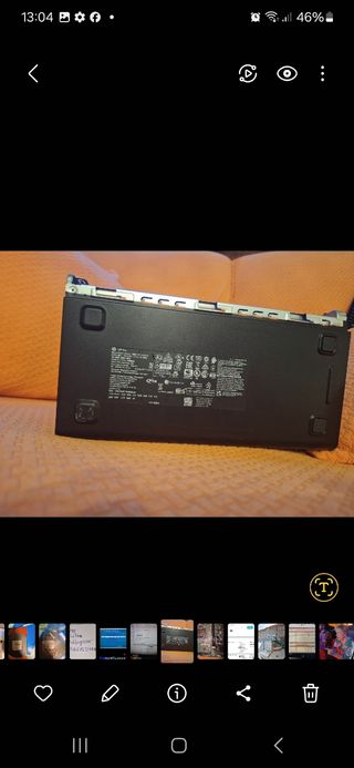 Placa base y caja HP