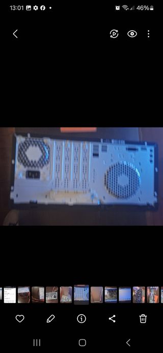 Placa base y caja HP