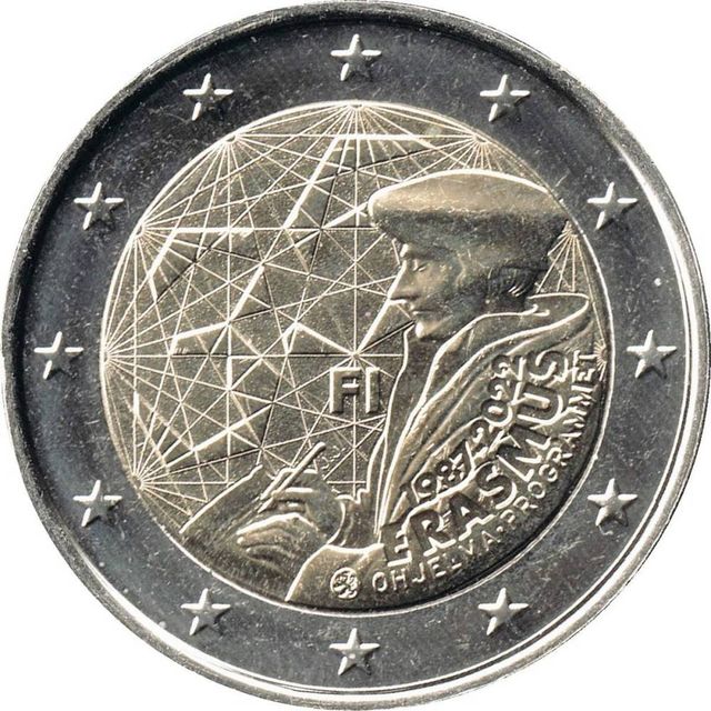 16 Monedas 2 € Erasmus 2022