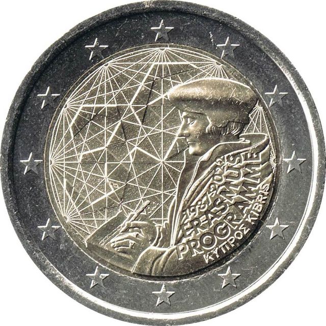16 Monedas 2 € Erasmus 2022
