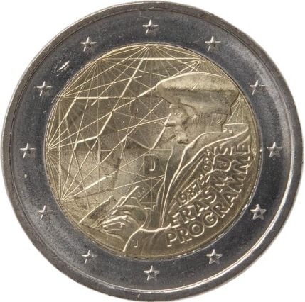 16 Monedas 2 € Erasmus 2022