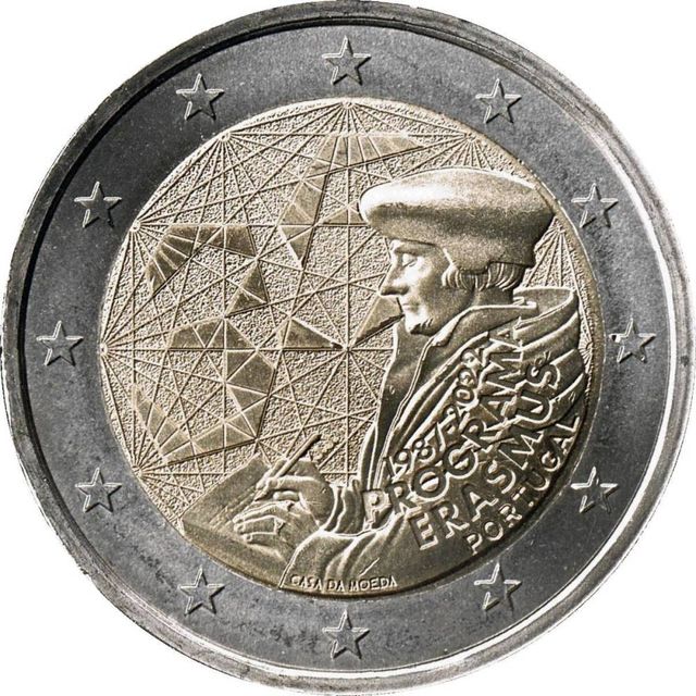 16 Monedas 2 € Erasmus 2022