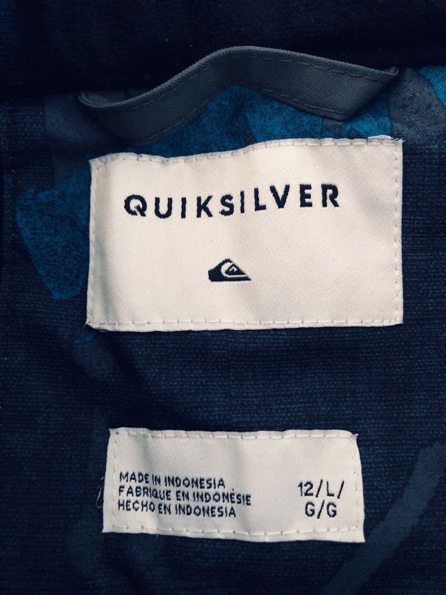Pantalon ski y montaña Quicksilver talla 12 niño