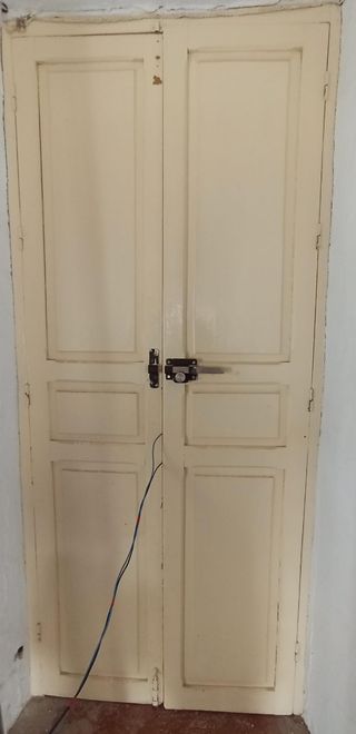 Puerta antigua de madera