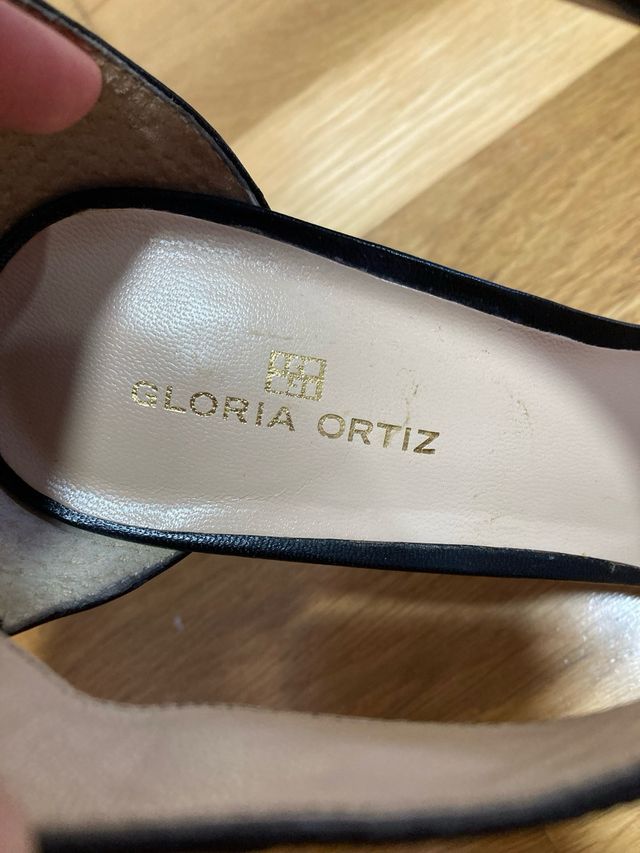 Sandalias tacón Gloria Ortiz