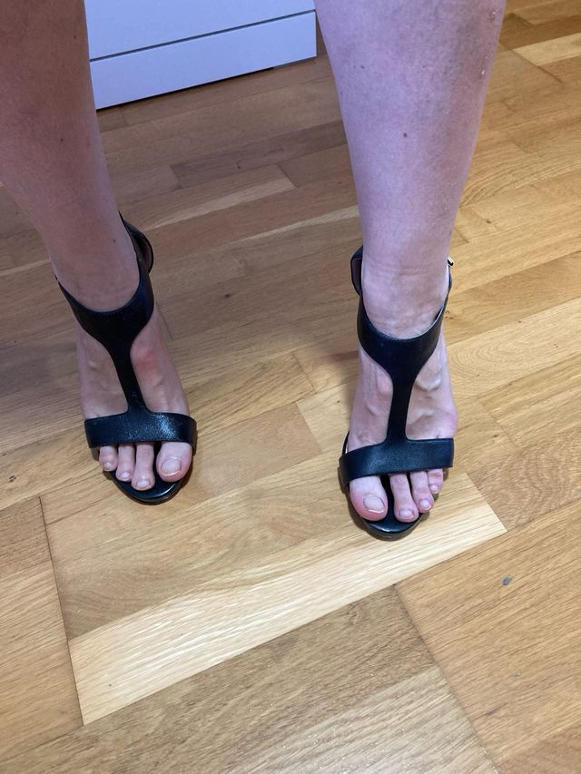 Sandalias tacón Gloria Ortiz