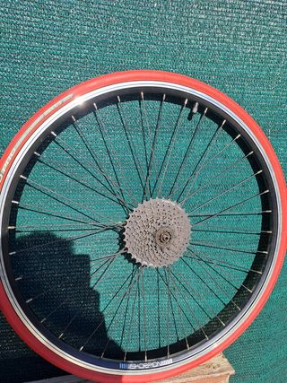 Rueda 26" completa para rodillo