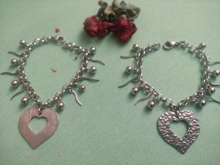 🌺 PULSERAS LOVE ❤️ DE ACERO 