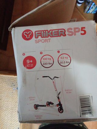 Patinete autopropulsado te Flojera SP5