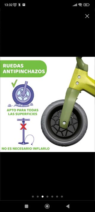 Bicicleta equilibrio chicco