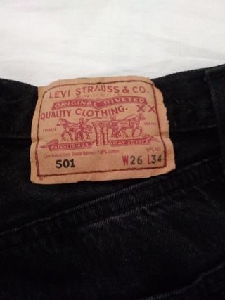 Pantalón Levi's Original Negro