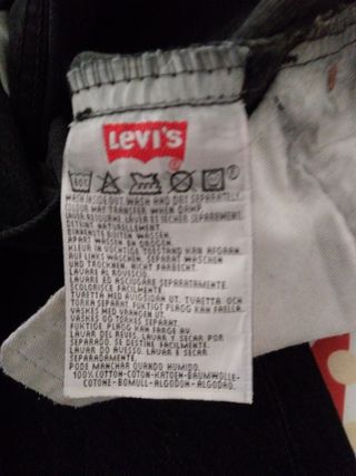 Pantalón Levi's Original Negro