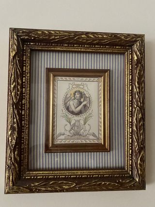 Cuadros vintage “Apolo” y “Tersicore”