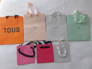 Bolsas y tarjetas tous