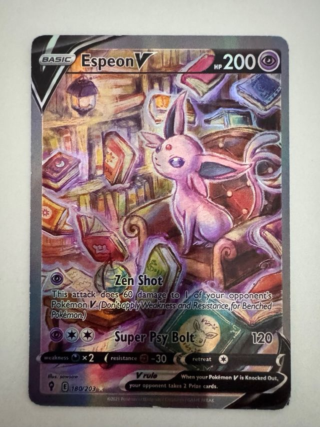 Carta Pokemon Espeon V