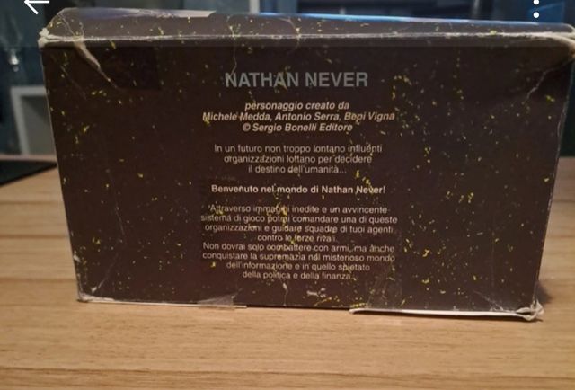 Gioco di carte Nathan Never 