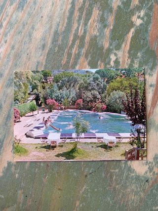Postal antigua mesón sancho 