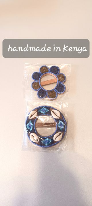 Fibbie cuoio fatte a mano (made in Kenya)