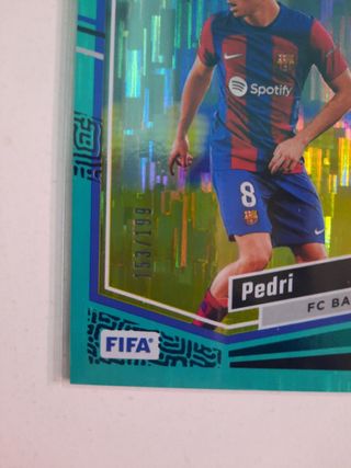 Carta de Futbol Pedri Numerada