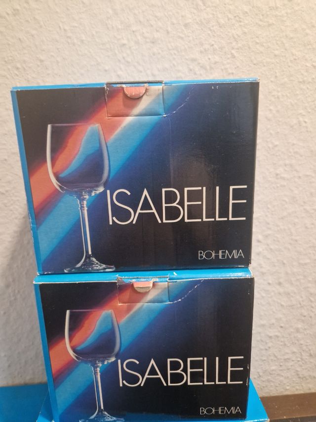 Copas de licor cristal de bohemia