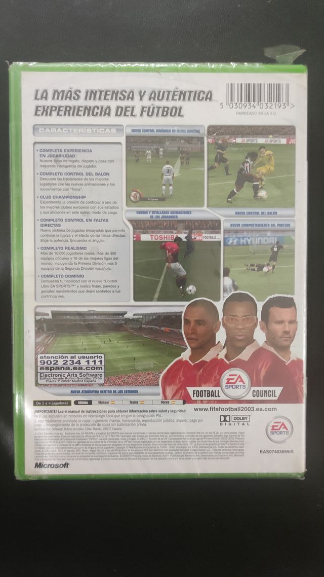 Fifa Football 2003 - XBOX PAL ESP nuevo precintado