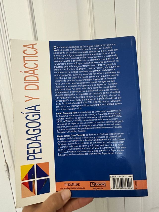 Didáctica de la Lengua y Educación Literaria