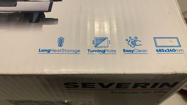 Grill raclette pietra naturale e griglia Severin