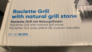 Grill raclette pietra naturale e griglia Severin