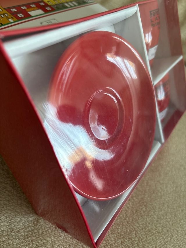 Set de dis tazas de café ferrariland Portaventura