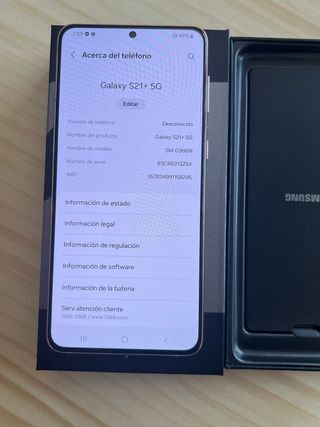 Samsung Galaxy S21plus 5G da 256 GB. Rosa gratis 