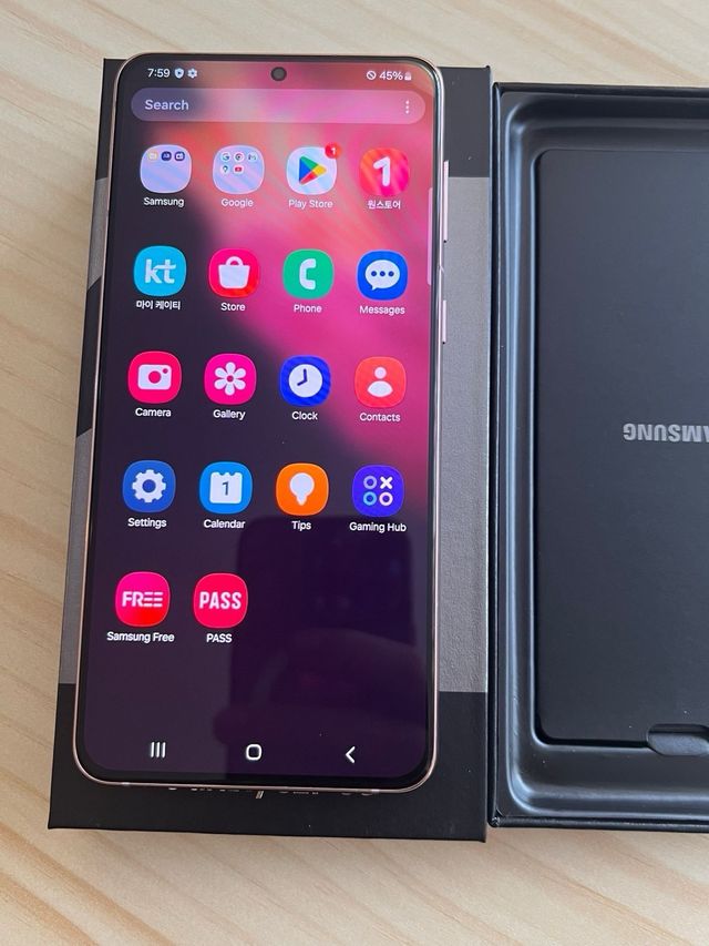 Samsung Galaxy S21plus 5G 256GB . Rosa libre