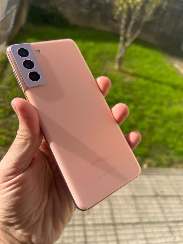 Samsung Galaxy S21plus 5G 256GB . Rosa libre