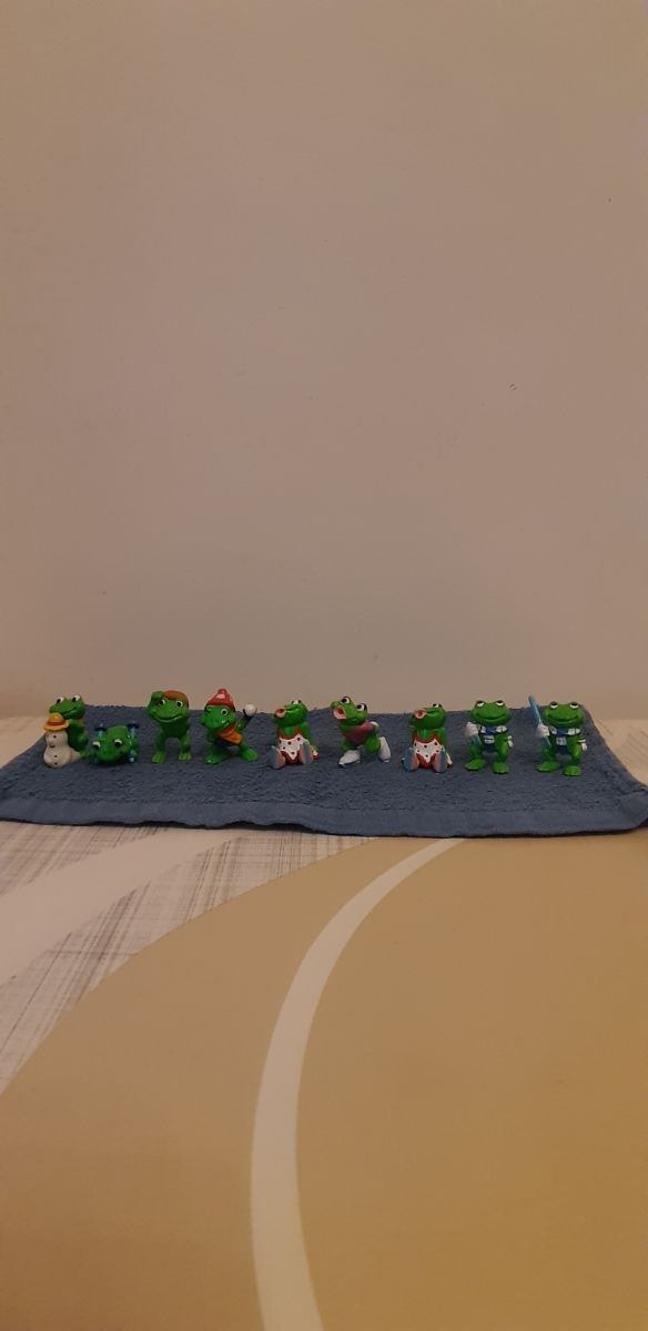 Set n. 9 Ranoplà Sorpresine Ferrero