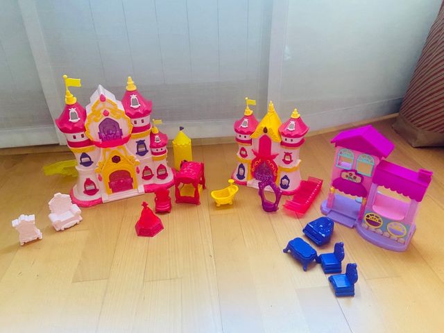 Lote de Castillos Princesas