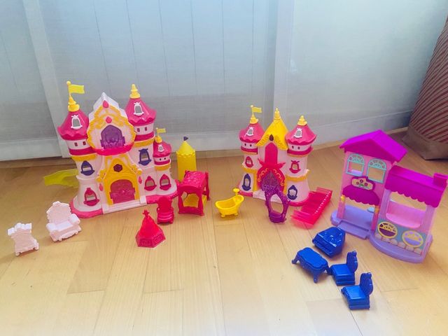 Lote de Castillos Princesas