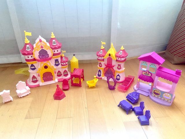 Lote de Castillos Princesas