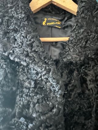 Chaqueton astracan mujer talla l/xl