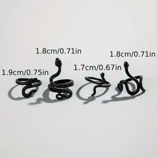 Pack 4 anillos