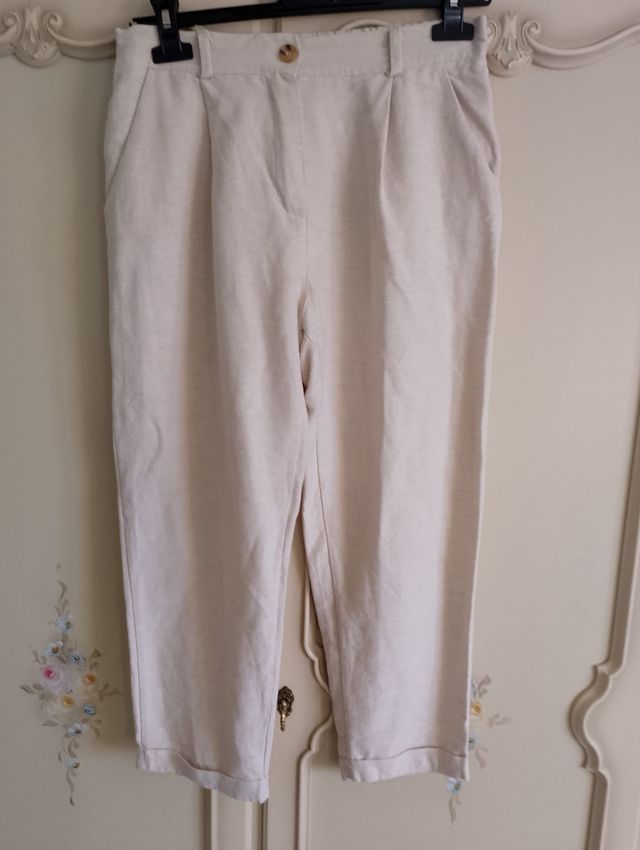 2 pantaloni donna estate/primavera tg.44