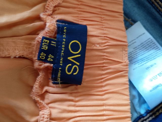 2 pantaloni donna estate/primavera tg.44