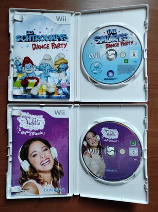 NINTENDO WII MINI COMPLETA + 2 WIIMOTE + 2 GIOCHI