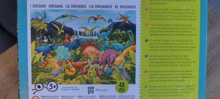Puzle gigante dinosaurios (48pcs) 