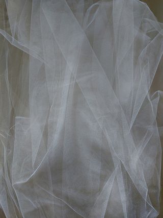 Velo novia corto años 60